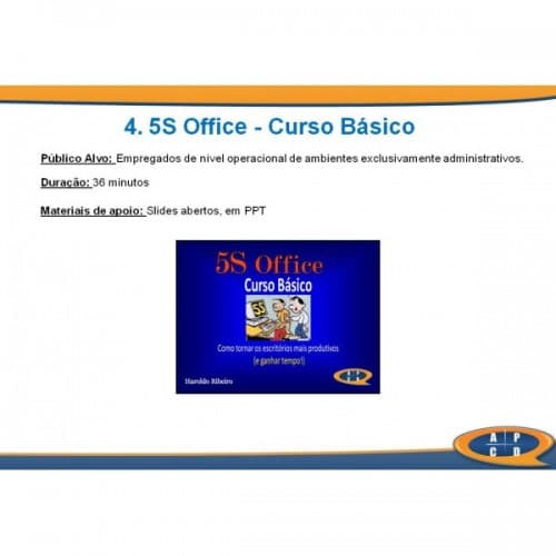 5S Office – Básico – Curso