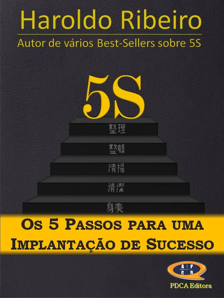 5S – Os cinco passos para uma implantação de sucesso – Haroldo Ribeiro