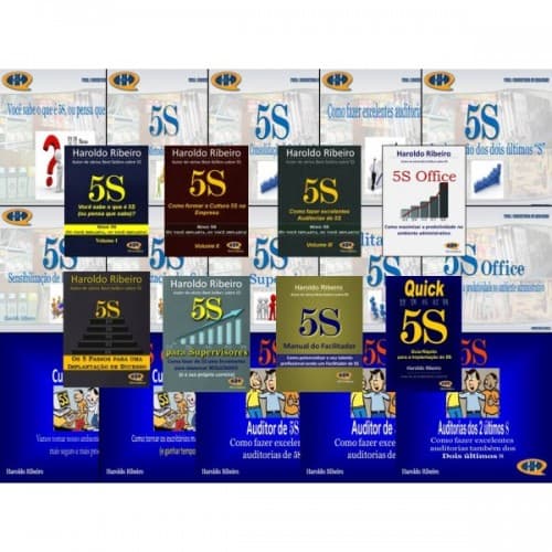 5S – Todos os Cursos mais 8 Livros – Pacote B